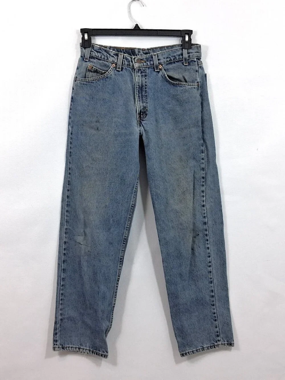 Vintage Levis 550 Straight Leg Jeans Orange Tab Stone Wash 80s 90s Y2K Men 32